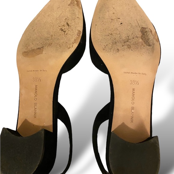 MANOLO BLAHNIK SLING BACKS - Picture 5 of 6